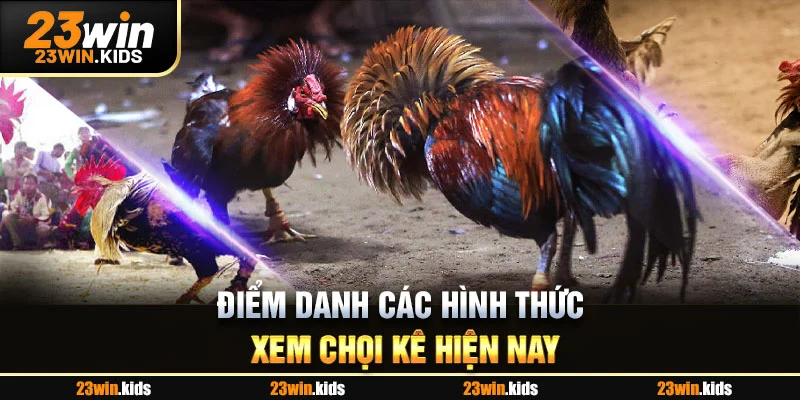 Điểm danh các hình thức xem chọi kê hiện nay