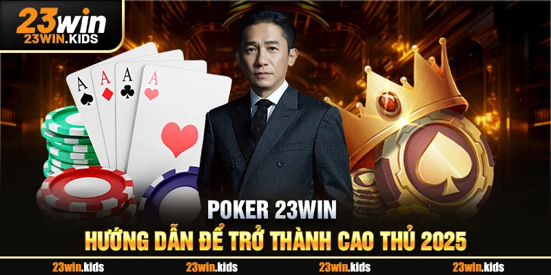 Poker 23WIN - Hướng Dẫn Để Trở Thành Cao Thủ 2025