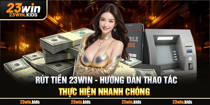 Rút Tiền 23WIN - Hướng Dẫn Thao Tác Thực Hiện Nhanh Chóng