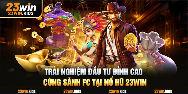 Trải nghiệm đầu tư đỉnh cao cùng sảnh FC tại nổ hũ 23Win